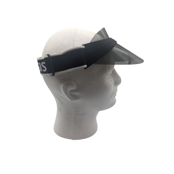 Genesis Branded Adjustable Visor With Tinted Shield Black & Clear Stylish Sun Pr - Picture 3 of 7